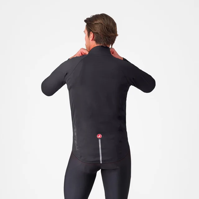 Castelli Emergency 3 Rain Cykeljacka Light Black, Str. L 