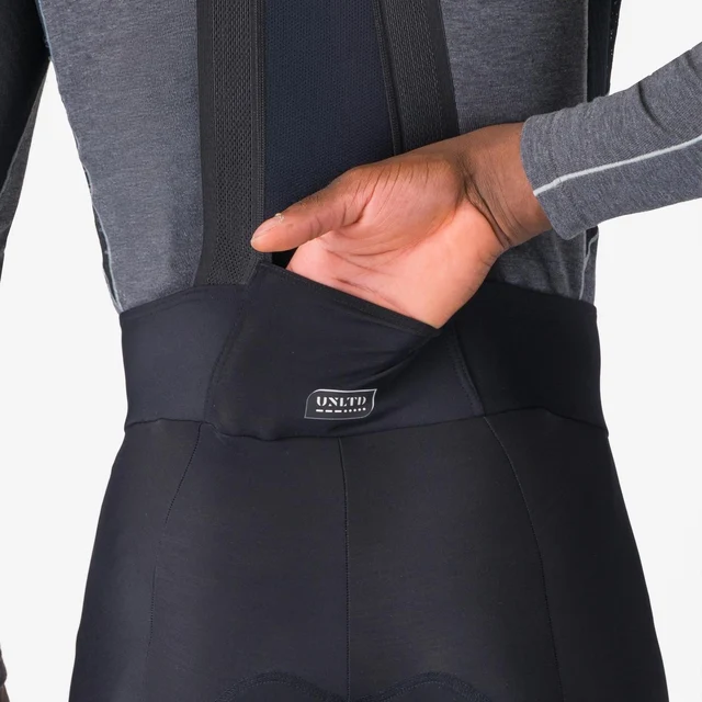 Castelli Unlimited Sykkelbukse Black, Str. S 