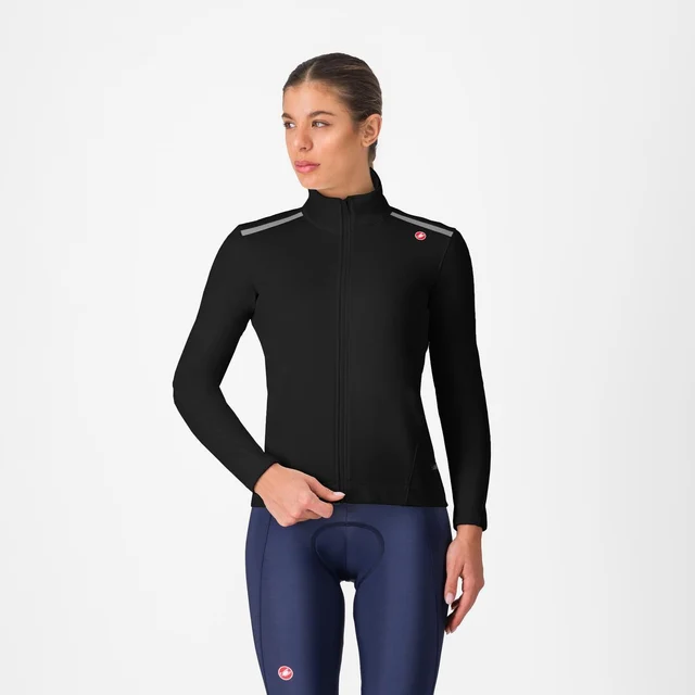 Castelli Espresso Air Dame Sykkeljakke Light Black, Str. S 