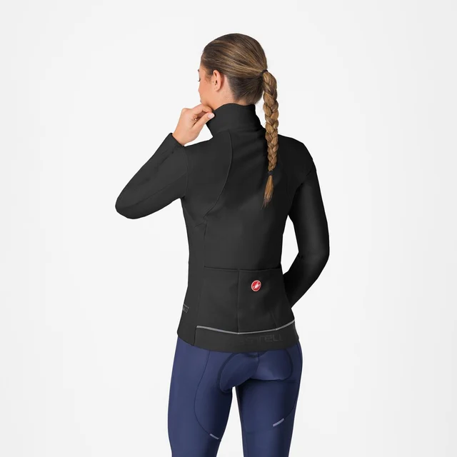 Castelli Espresso Air Dame Sykkeljakke Light Black, Str. S 