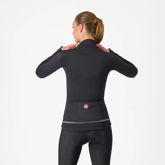 Castelli Entrata 2 Dame Sykkeljakke Light Black, Str. S 