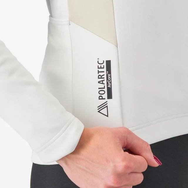 Castelli Entrata 2 Dame Sykkeljakke Ivory/Silver Moon, Str. L 