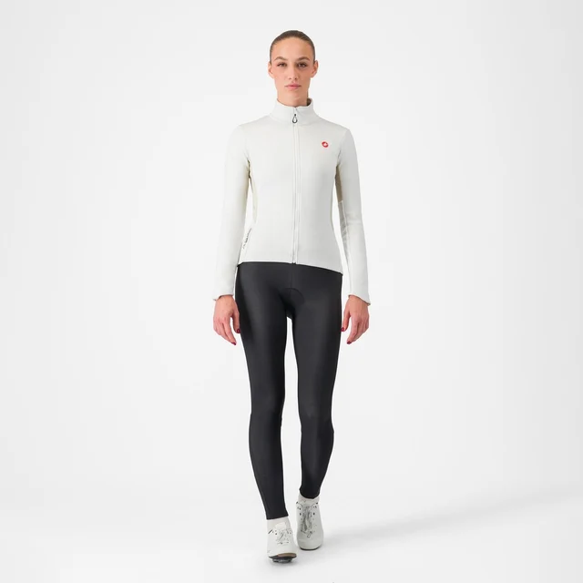 Castelli Entrata 2 Dame Sykkeljakke Ivory/Silver Moon, Str. L 