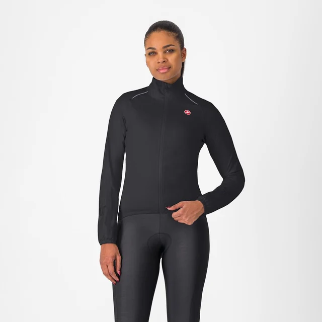 Castelli Emergency 3 Rain Dam Jacka Light Black, Str. S 