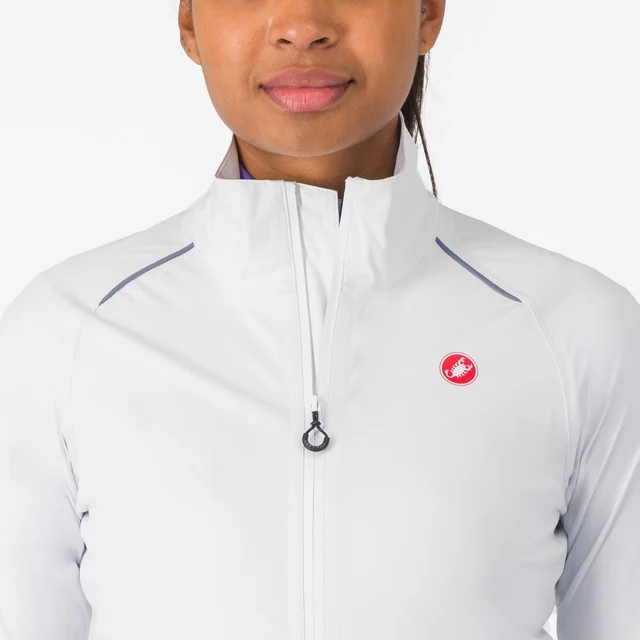 Castelli Emergency 3 Rain Dame Jakke White, Str. S 