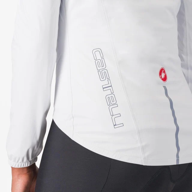 Castelli Emergency 3 Rain Dame Jakke White, Str. S 
