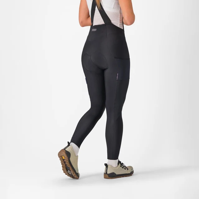 Castelli Unlimited DT Dame Sykkelbukse Black, Str. S 