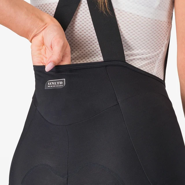 Castelli Unlimited DT Dame Sykkelbukse Black, Str. S 