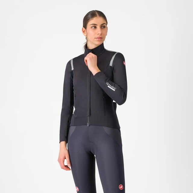 Castelli Perfetto RoS 3 Dam Cykeljacka Light Black, Str. M 