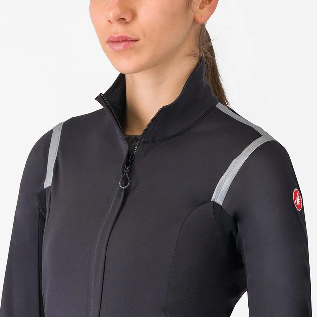 Castelli Perfetto RoS 3 Dam Cykeljacka Light Black, Str. M 