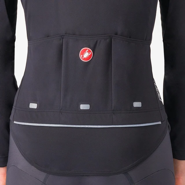 Castelli Perfetto RoS 3 Dam Cykeljacka Light Black, Str. M 