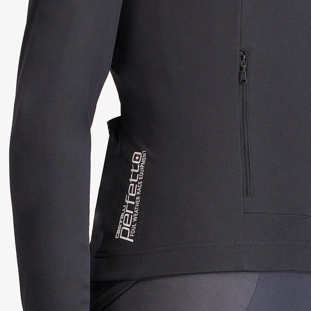 Castelli Perfetto RoS 3 Dam Cykeljacka Light Black, Str. M 