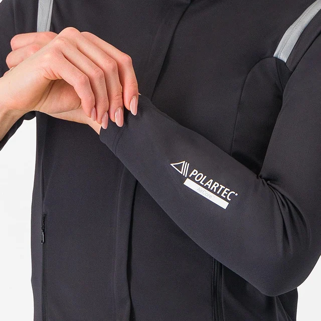 Castelli Perfetto RoS 3 Dam Cykeljacka Light Black, Str. M 