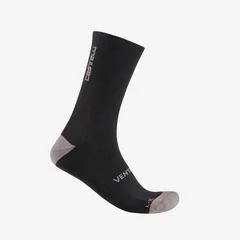 Castelli Venti Soft Merino Sokker Black, Str. S/M