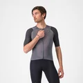 Castelli Aero Race 8S Kort Sykkeltrøye Silver Gray/Smoky Gray, Str. M