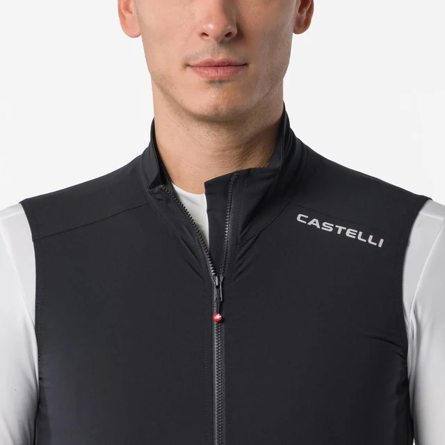 Castelli Espresso 2 Vest Black/White, Str. XXL 