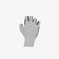 Castelli Rosso Corsa Pro Hansker Silver Gray, Str. L