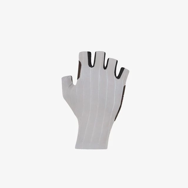 Castelli Rosso Corsa Pro Hansker Silver Gray, Str. XL 