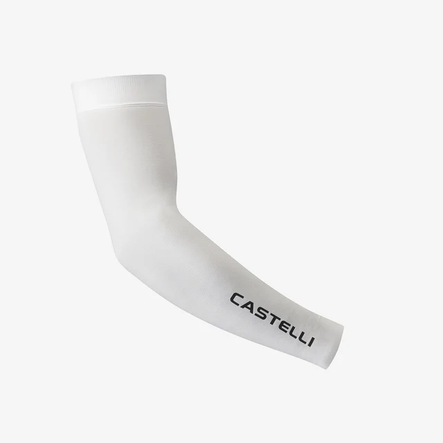 Castelli UPF 50+ Light 3 Armvärmare White, Str. M 