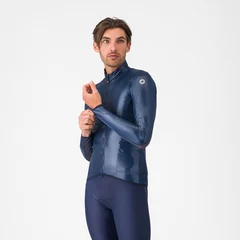 Castelli Aria Shell 2 Cykeljacka Belgian Blue, Str. M