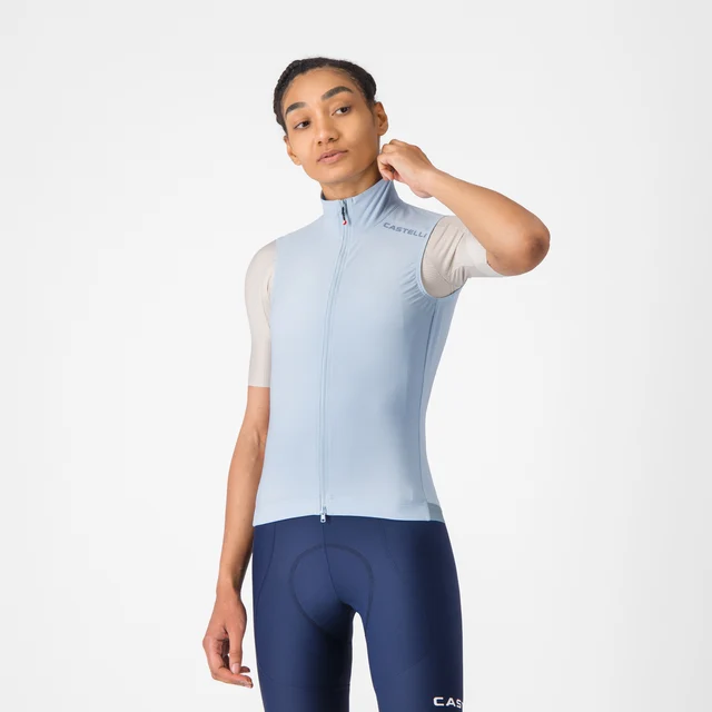 Castelli Espresso 2 W Vest Winter Sky, Str. L 