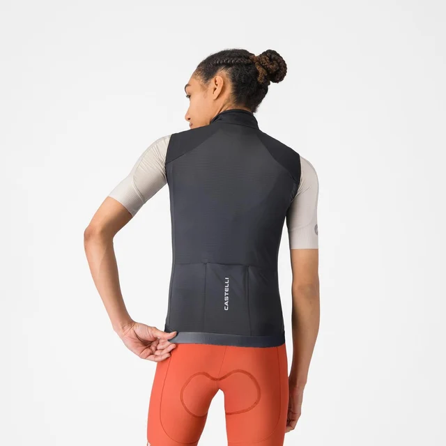 Castelli Espresso 2 W Vest Black/White, Str. L 