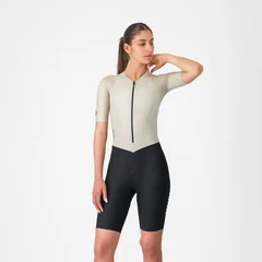 Castelli Movement Tri Suit Silver Moon/Black, Str. S