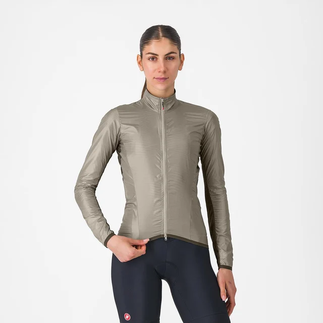 Castelli Aria Shell 2 Dam Cykeljacka Dark Gray, Str. M 