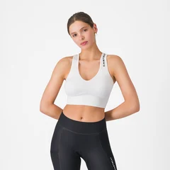Castelli Comfort Travel Crop Top White, Str, S/M