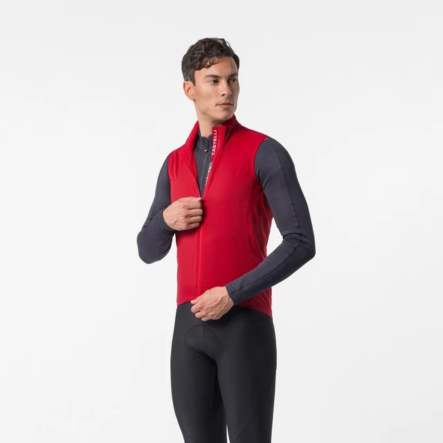 Castelli Transition Air Vest Rich Red, Str. L 