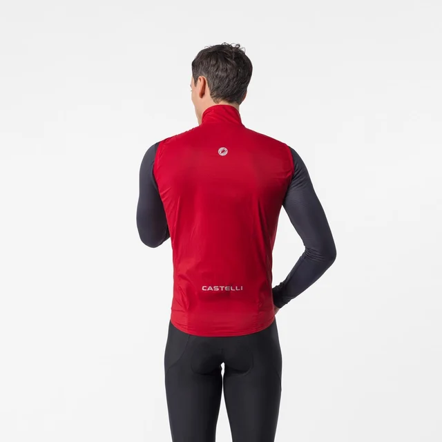 Castelli Transition Air Vest Rich Red, Str. L 
