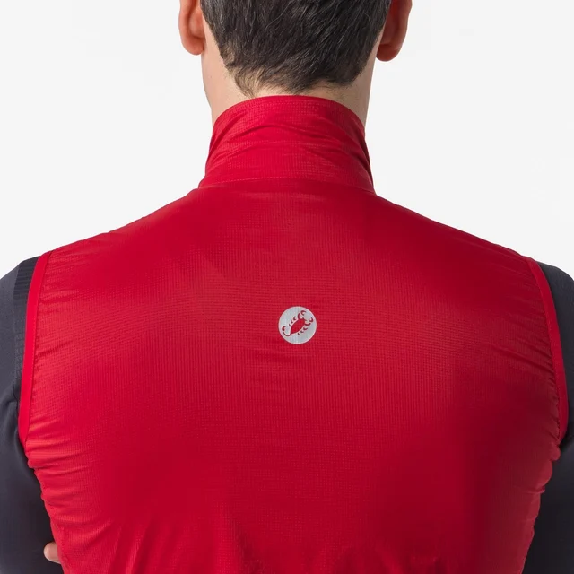 Castelli Transition Air Vest Rich Red, Str. L 