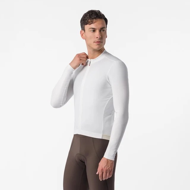 Castelli Espresso Thermal 2 Sykkeltrøye Ivory, Str. M 