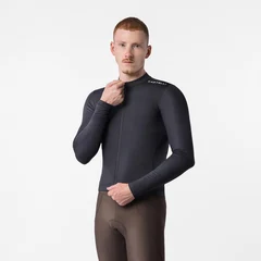 Castelli Espresso Thermal 2 Sykkeltrøye Black/White, Str. S