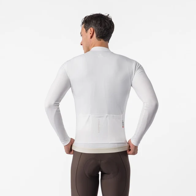 Castelli Espresso Thermal 2 Sykkeltrøye Ivory, Str. M 