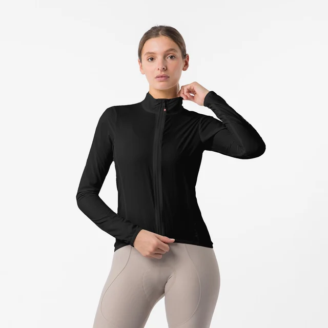 Castelli Transition Air Dame Sykkeljakke Black, Str. S 
