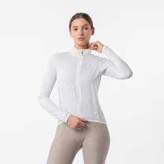 Castelli Transition Air Dame Sykkeljakke Ivory, Str. S