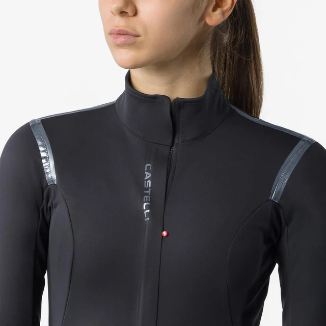 Castelli Perfetto 4 Dame Sykkeljakke Black, Str. S 