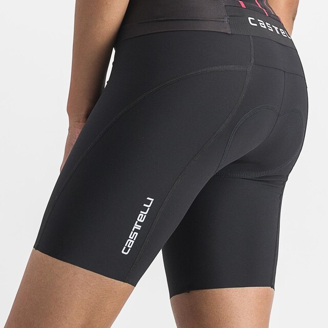 Castelli Ride-Run Triatlon Dame Shorts Black, Str. XL 