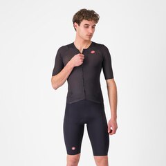 Castelli Free Sanremo 3 SS Triatlondrakt Black, Str. 3XL