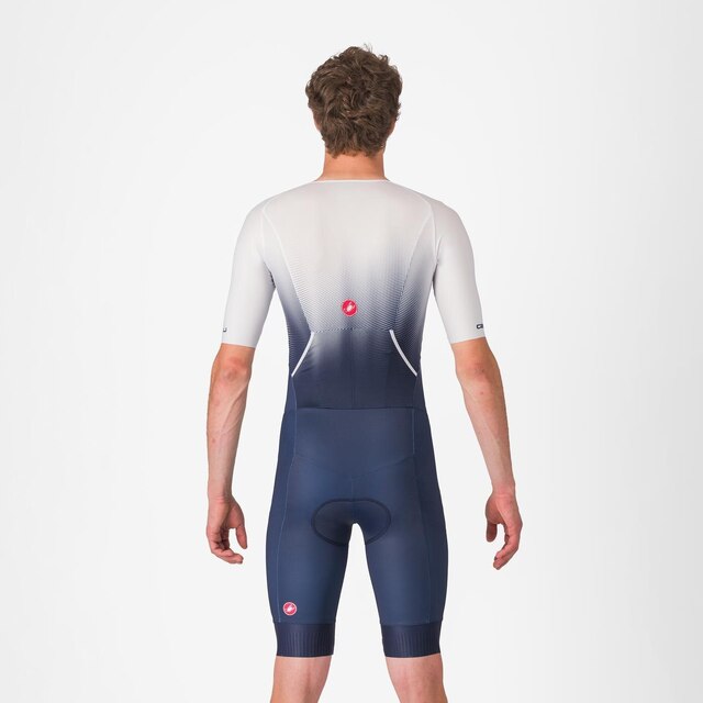 Castelli Core SS Triatlondrakt Belgian Blue/White, Str. XXL 