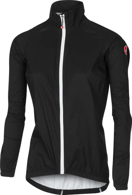 Castelli Emergency Rain Dame Sykkeljakke Sort, Str. L 
