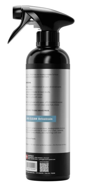 CeramicSpeed UFO Clean Drivetrain 500 ml, Avfettning för drivlina 