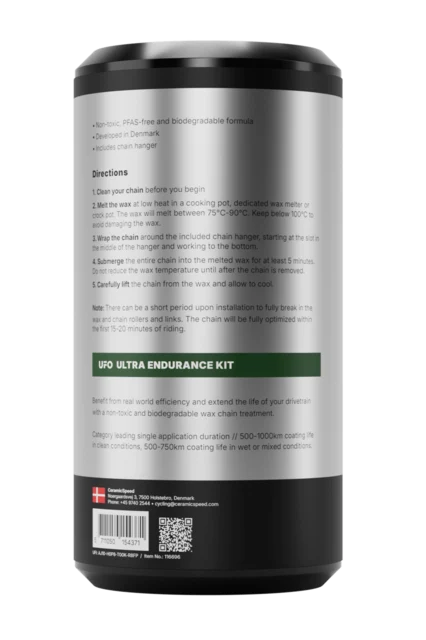 CeramicSpeed UFO Wax Ultra Endurance Kit Komplett Vokssett 