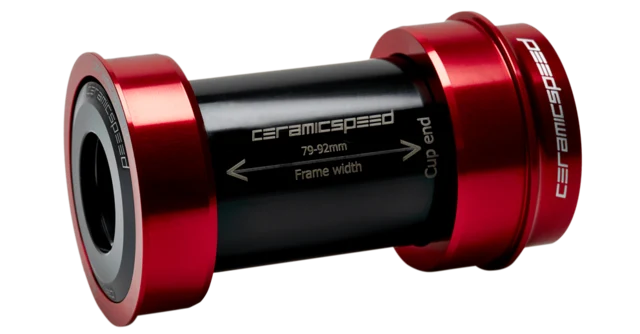 CeramicSpeed BBright GXP Kranklager Rød 
