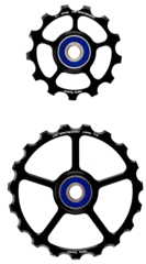 CeramicSpeed OSPW Keramiska Rulltrissor Svart, 13+19T, Coated