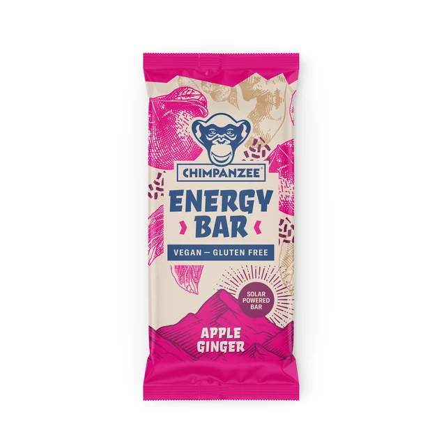 Chimpanzee Energibar 55g, Lemon (Vegan) Gluten Free 