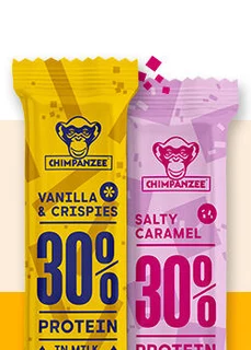Chimpanzee Protein Bars 30% Gluten-fri, Vegeterian, 50g