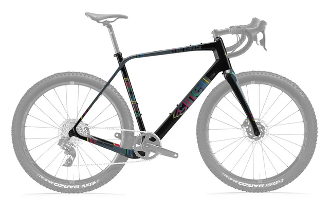 Cinelli Zydeco King Jet Ramme Jet Rock, Str. XL 