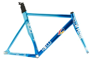 Cinelli Vigorelli 80s Banesykkel Ram Nazionale Blue, Alu, Ram